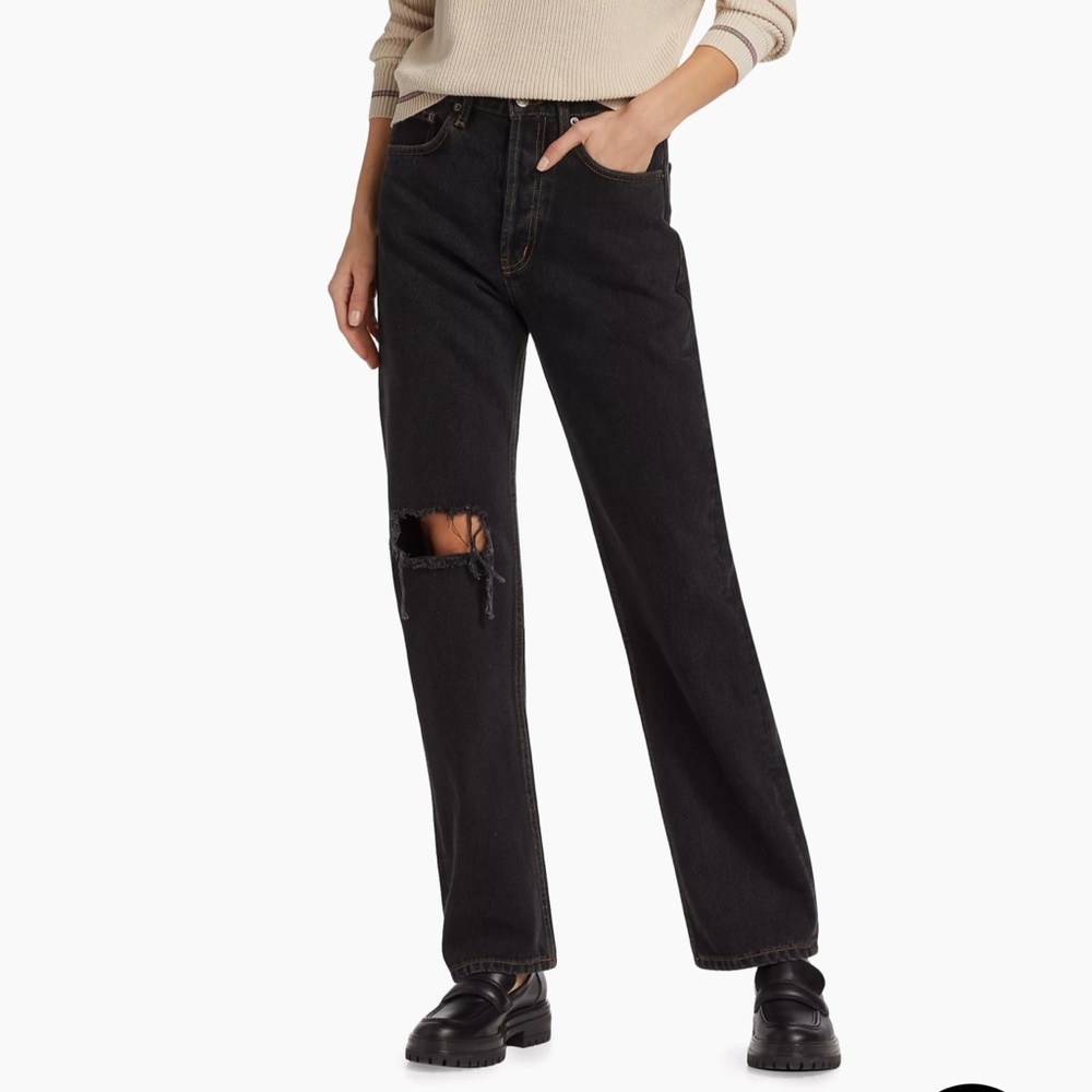 Childhood Distressed Straight-Fit Jeans 31